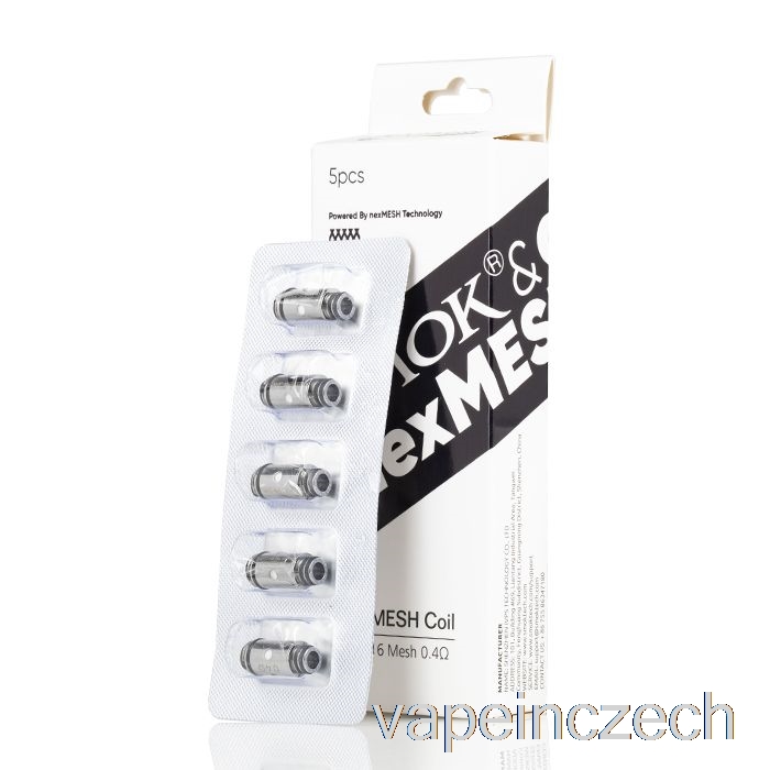 Smok Ofrf Nexmesh Pod Náhradní Spirálky 0,4ohm Ss316l Spirálky Vape Pero
